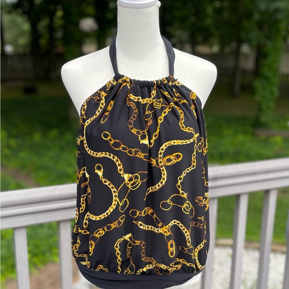Flattering tankini top